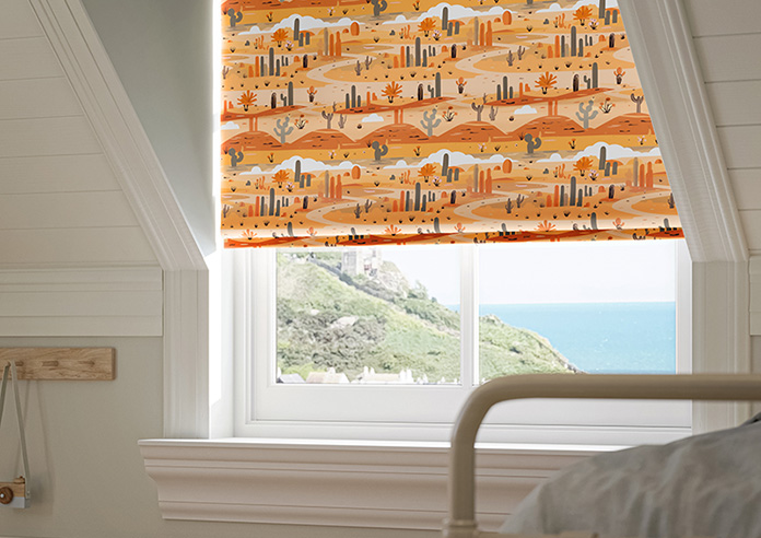 Wild West, Sunset - Twist&Fit Roman Blind - Image 5